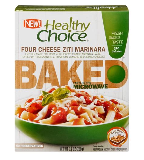 Healthy Choice Baked Entress Four Cheese Ziti Marinara logo