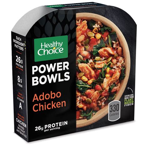 Healthy Choice Power Bowls Adobo Chicken Bowl