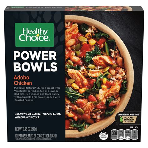 Healthy Choice Power Bowls Adobo Chicken Bowl