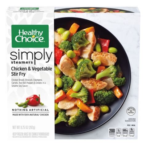 Healthy Choice Simply Cafe Steamers Chicken & Vegetable Stir Fry logo