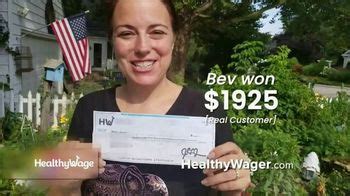 HealthyWage TV commercial - Bev