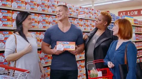 Hefty Ultra Strong TV Spot, 'Waiting Husbands' Featuring John Cena featuring Kathy Searle