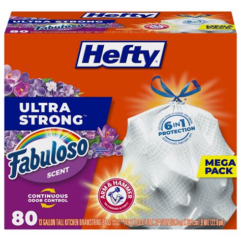 Hefty Ultra Strong With Fabuloso Scent tv commercials