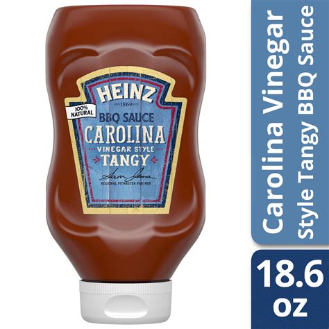 Heinz Ketchup BBQ Sauce Carolina Vinegar Style Tangy tv commercials
