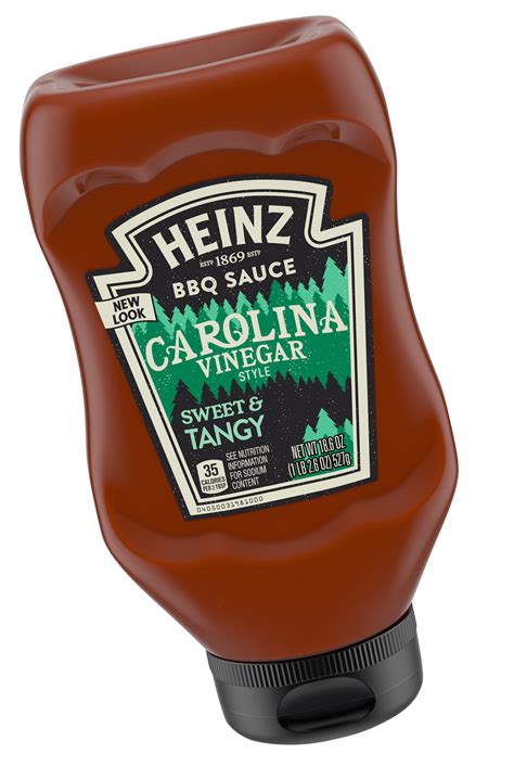 Heinz Ketchup BBQ Sauce Carolina Vinegar Style Tangy