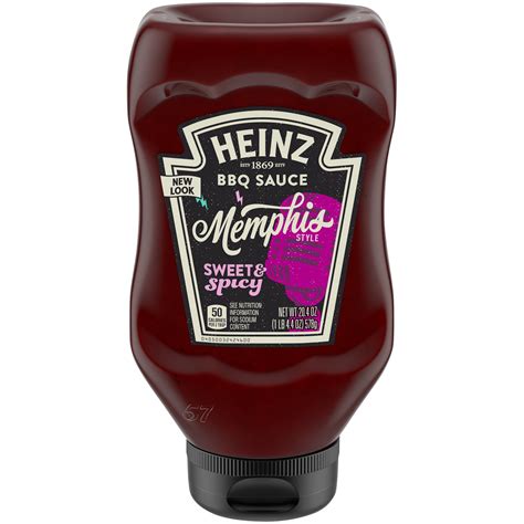 Heinz Ketchup BBQ Sauce Memphis Sweet & Spicy