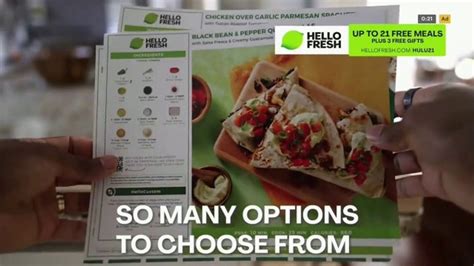 HelloFresh New Year Sale TV Spot, 'Up to 22 Free Meals: Tight Schedule'