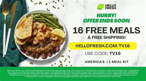 HelloFresh TV Spot, 'A Chance to Pause: Free Shipping'