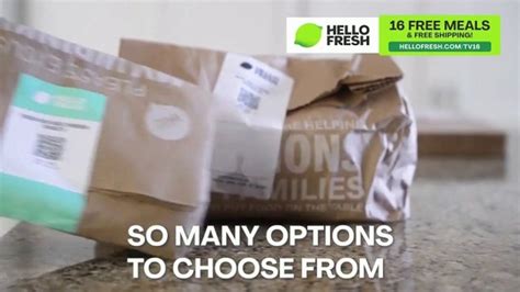 HelloFresh TV Spot, 'Always Has My Back: 16 Free Meals' Featuring Cedric Thompson