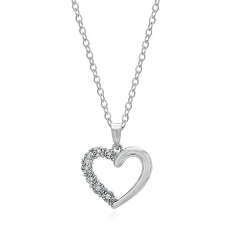 Helzberg Diamonds Diamond Heart Pendant logo