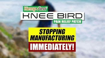 Hempvana Knee Bird TV commercial - Stop You Dead: Discontinued