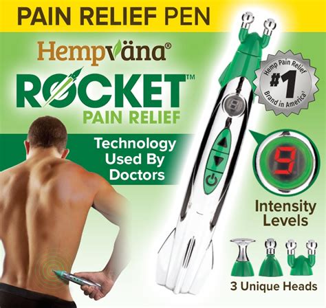 Hempvana Rocket Pain Relief tv commercials