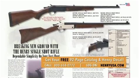 Henry Repeating Arms TV commercial - Old Fashioned and Family-Owned