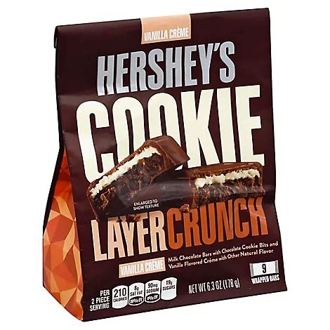 Hershey's Cookie Layer Crunch Vanilla Creme logo