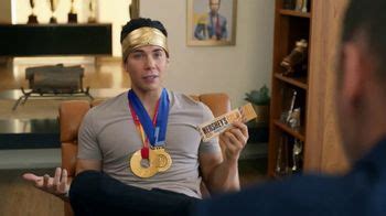 Hershey's Gold TV Spot, 'Endorsement' Featuring Apolo Ohno featuring Brian Stepanek