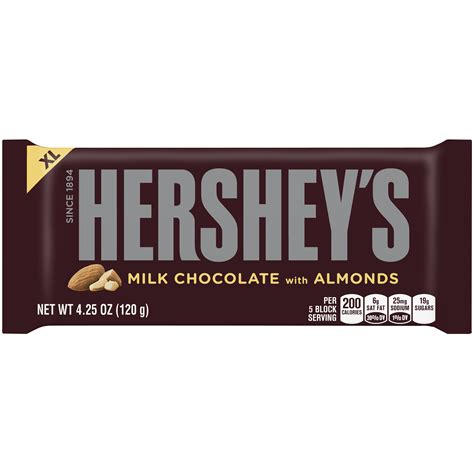 Hershey's Milk Chocolate with Almonds