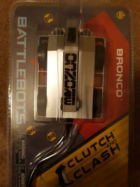 Hexbug BattleBots Clutch & Clash: Bronco logo