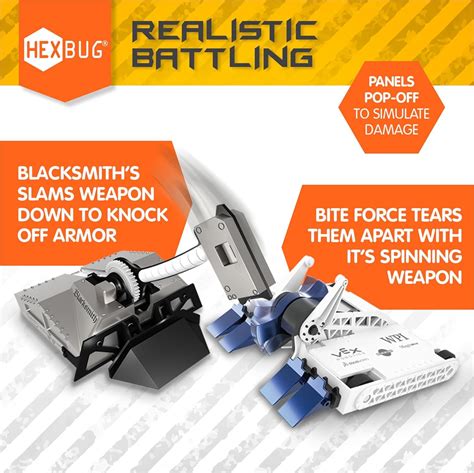 Hexbug BattleBots Rivals: Blacksmith and Biteforce tv commercials