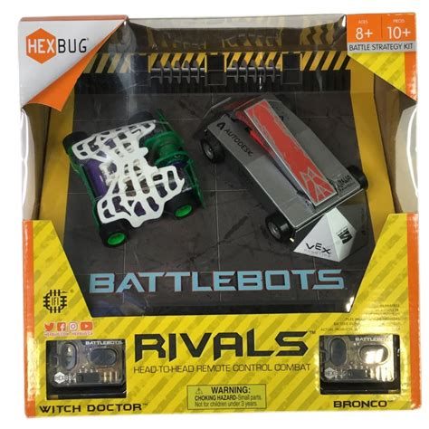 Hexbug BattleBots Rivals: Bronco and Witch Doctor logo