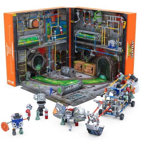 Hexbug JunkBots Large Factory Habitat Metro Sewer System