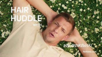 Hims TV Spot, 'Hair Huddle' Featuring Rob Gronkowski