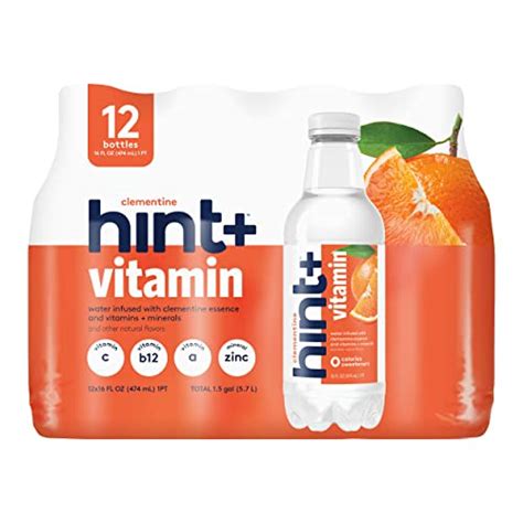 Hint Clementine Hint+ Vitamin logo