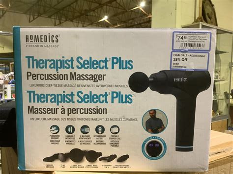 HoMedics Therapist Select Plus Percussion Massager