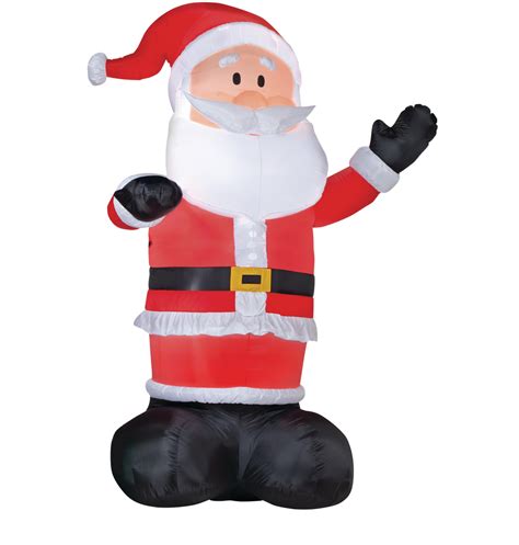 Holiday Time 14-foot Colossal Santa Inflatable logo