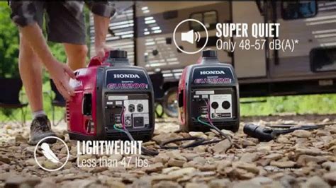 Honda Generators TV Commercial For Portable Generators featuring Chris Hlozek