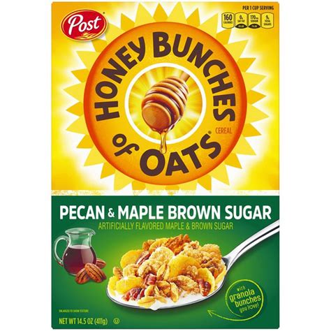 Honey Bunches of Oats Pecan & Maple Brown Sugar logo