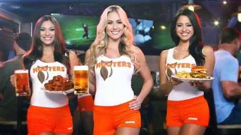 Hooters TV commercial - Catch All the Fin Football Action