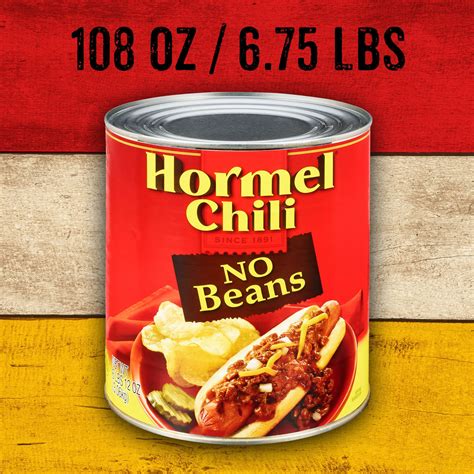 Hormel Foods Chili With No Beans tv commercials