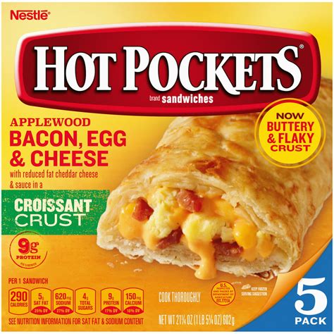 Hot Pockets Applewood Bacon, Egg & Cheese