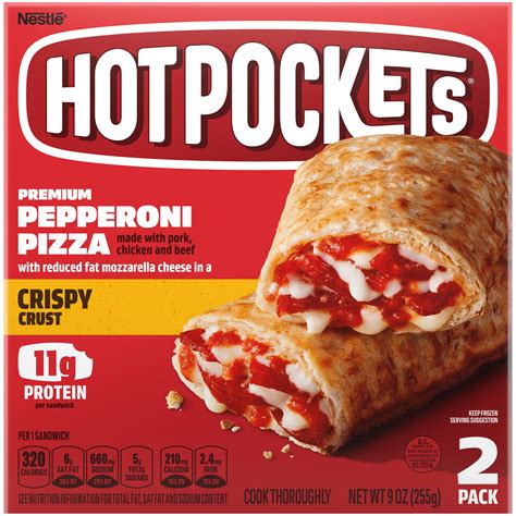 Hot Pockets Pepperoni Pizza tv commercials