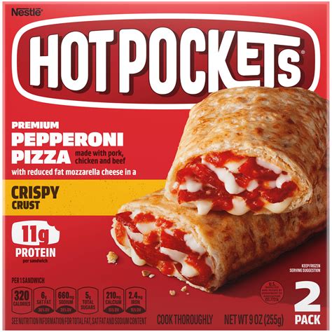 Hot Pockets Snack Bites Pepperoni Pizza