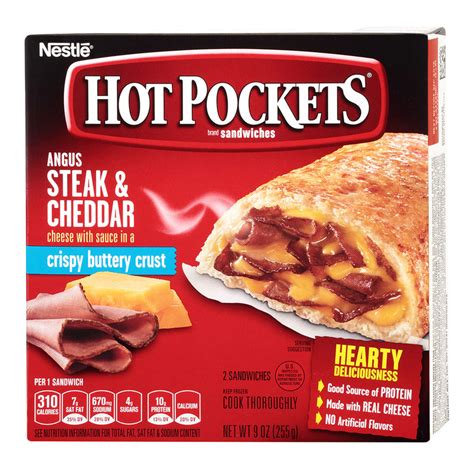 Hot Pockets Steak & Cheddar