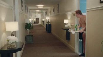 Hotels.com TV commercial - The One with the Guy Locked Out in His Underwear