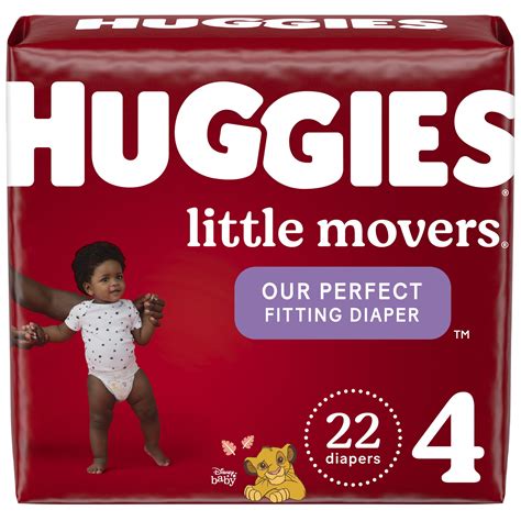 Huggies Little Movers Snug Fit Diapers logo