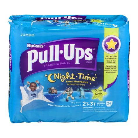 Huggies Night Time Glow-in-the-Dark Pull-Ups logo