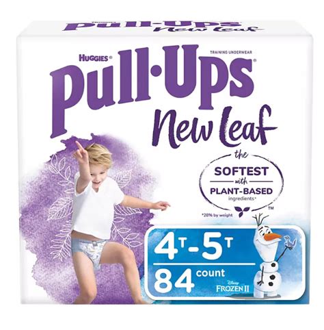 Huggies Pull-Ups New Leaf Training Underwear for Boys logo