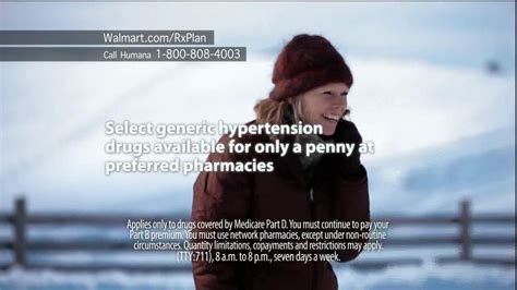 Humana Walmart-Preferred Rx Plan TV commercial - Snow