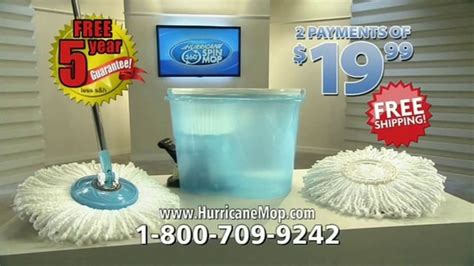 Hurricane 360 Spin Mop TV Spot, 'Spin Dirt Away' created for Hurricane Spin Mop