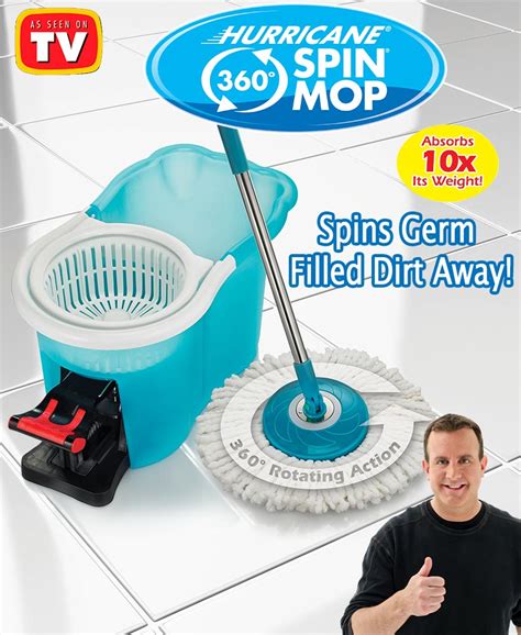 Hurricane Spin Mop 360 logo