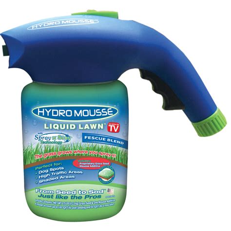 Hydro Mousse Liquid Lawn Seeder tv commercials