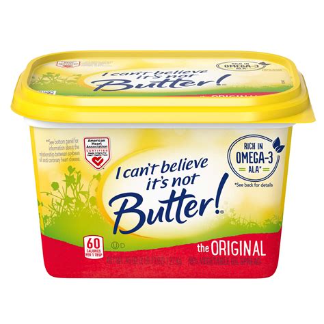I Can't Believe It's Not Butter It's Organic