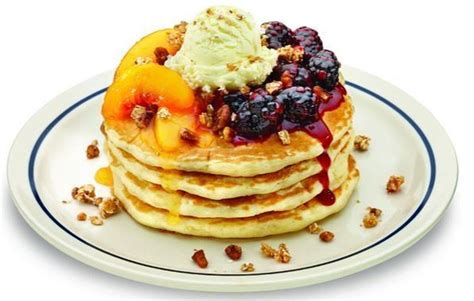 IHOP Blackberry Peach Cobbler Pancakes logo