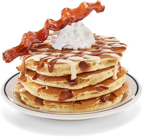IHOP Candied Bacon Pancakes logo