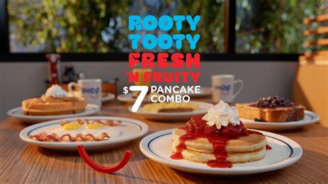 IHOP Rooty Tooty Fresh N Fruity Combo TV commercial - Get Ready to Say Those Five Little Words