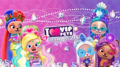 IMC Toys VIP Pets Glam Gems Maya logo