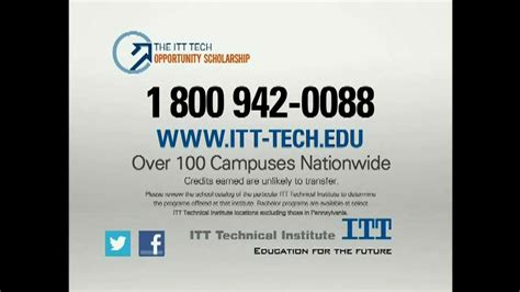 ITT Technical Institute Opportunity Scholarship TV Spot